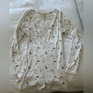 For Love & Lemons one piece pajama